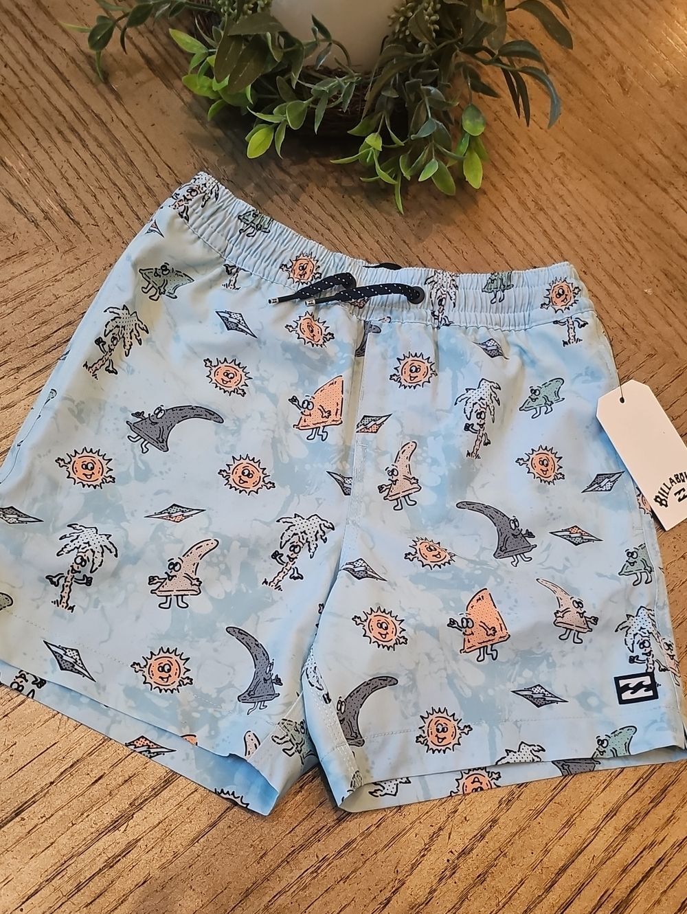 BillabongβSwim Shorts Size 8 NWT